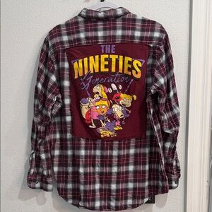 HANDMADE Nineties Generation Plaid Shirt
